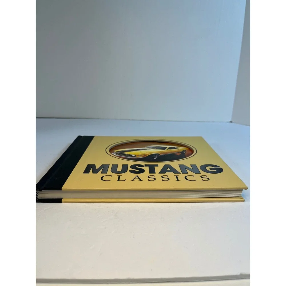 Mustang Classics Hardcover Book Ford History GT Shelby Cobra Publications Intl